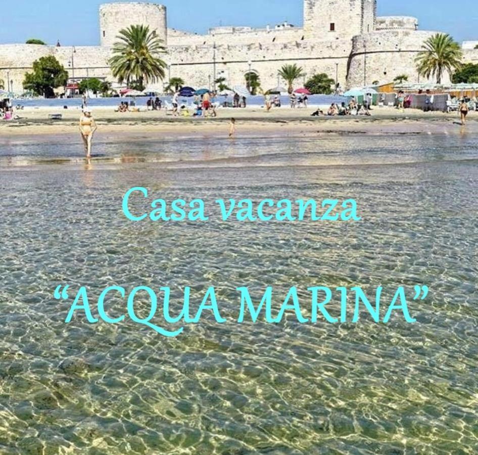 Casa Vacanza Acqua Marina Manfredonia Bagian luar foto